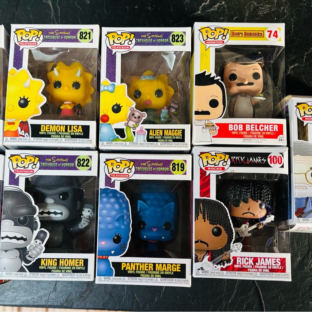Funko Yellow and Blue Action Figures & Playsets